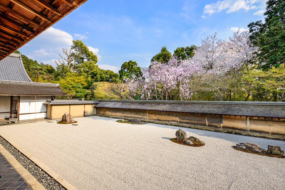 Garden at Ryoan-ji Temple, Kyoto